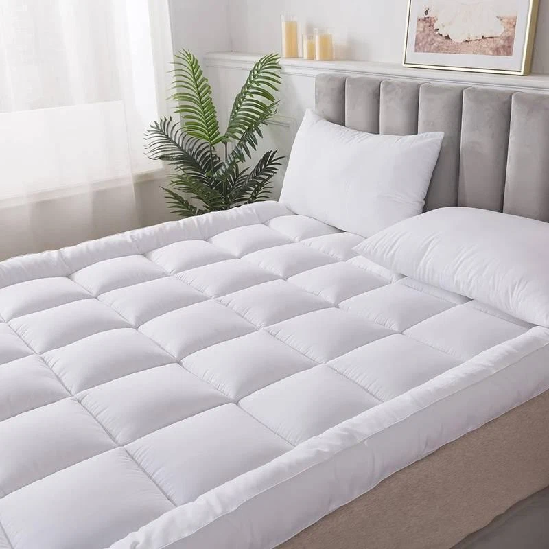 4" Inch 10cm Deep Mattress Topper Luxury Soft Hote
